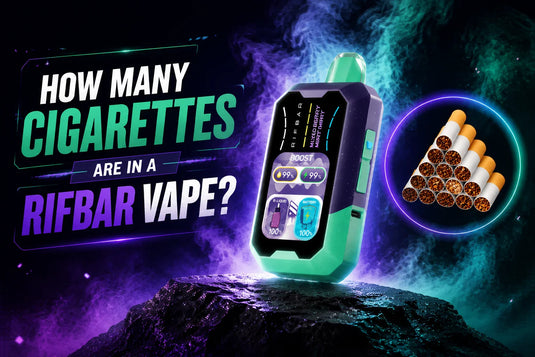 How Many Cigarettes Are In A Rifbar Vape? How Many Cigarettes Are In A Rifbar Vape?