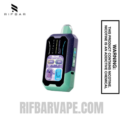 Blackberry Mint Rifbar MixPro Ice Disposable Vape
