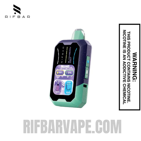 Blackberry Mint Rifbar MixPro Ice Disposable Vape