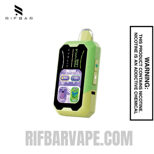 PineappleLimeRifbarMixProSourDisposableVape